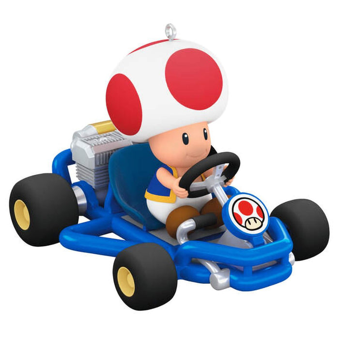 Hallmark : 2024 Keepsake Nintendo Mario Kart™ Toad Ornament (351) - Hallmark : 2024 Keepsake Nintendo Mario Kart™ Toad Ornament (351)