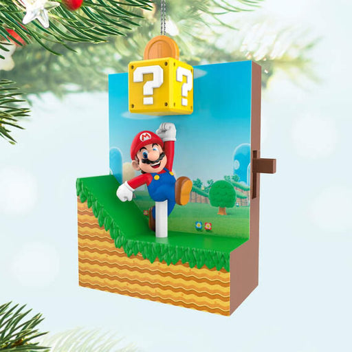 Hallmark : 2024 Keepsake Nintendo Super Mario™ Collecting Coins Ornament With Sound and Motion (68) - Hallmark : 2024 Keepsake Nintendo Super Mario™ Collecting Coins Ornament With Sound and Motion (68)