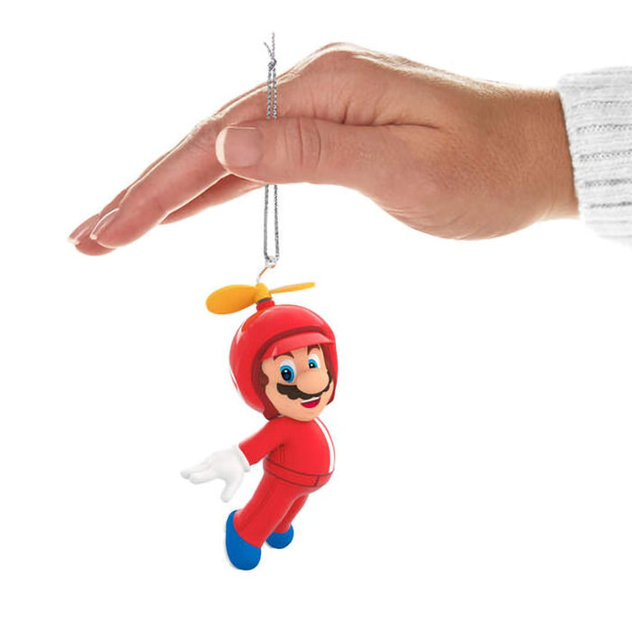 Hallmark : 2024 Keepsake Nintendo Super Mario™ Powered Up With Mario Propeller Mario Ornament (256) - Hallmark : 2024 Keepsake Nintendo Super Mario™ Powered Up With Mario Propeller Mario Ornament (256)