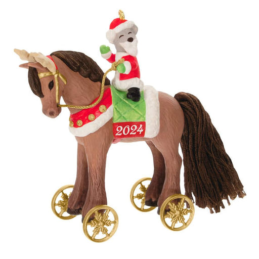 Hallmark : 2024 Keepsake Ornament A Pony for Christmas (8) - Hallmark : 2024 Keepsake Ornament A Pony for Christmas (8)