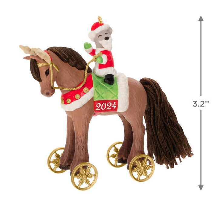 Hallmark : 2024 Keepsake Ornament A Pony for Christmas (8) - Hallmark : 2024 Keepsake Ornament A Pony for Christmas (8)