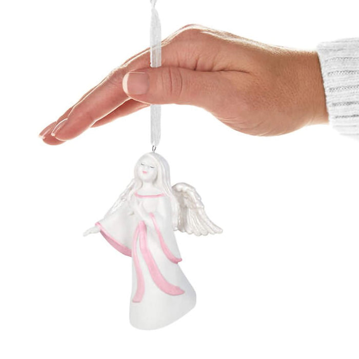 Hallmark : 2024 Keepsake Ornament Angel of Healing Porcelain Ornament Benefiting Susan G. Komen® (27) - Hallmark : 2024 Keepsake Ornament Angel of Healing Porcelain Ornament Benefiting Susan G. Komen® (27)