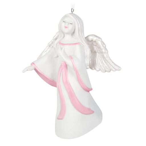 Hallmark : 2024 Keepsake Ornament Angel of Healing Porcelain Ornament Benefiting Susan G. Komen® (27) - Hallmark : 2024 Keepsake Ornament Angel of Healing Porcelain Ornament Benefiting Susan G. Komen® (27)