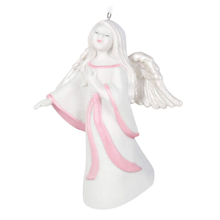 Hallmark : 2024 Keepsake Ornament Angel of Healing Porcelain Ornament Benefiting Susan G. Komen® (27) - Hallmark : 2024 Keepsake Ornament Angel of Healing Porcelain Ornament Benefiting Susan G. Komen® (27)