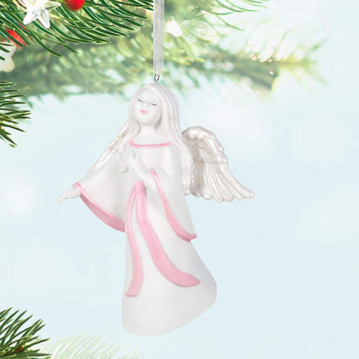 Hallmark : 2024 Keepsake Ornament Angel of Healing Porcelain Ornament Benefiting Susan G. Komen® (27) - Hallmark : 2024 Keepsake Ornament Angel of Healing Porcelain Ornament Benefiting Susan G. Komen® (27)