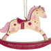 Hallmark : 2024 Keepsake Ornament Baby Girl's First Christmas Rocking Horse 2024 Wood Ornament (27) - Hallmark : 2024 Keepsake Ornament Baby Girl's First Christmas Rocking Horse 2024 Wood Ornament (27)