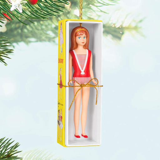 Hallmark : 2024 Keepsake Ornament Barbie™ 60th Anniversary Barbie's Little Sister, Skipper™ (32) - Hallmark : 2024 Keepsake Ornament Barbie™ 60th Anniversary Barbie's Little Sister, Skipper™ (32)