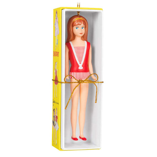 Hallmark : 2024 Keepsake Ornament Barbie™ 60th Anniversary Barbie's Little Sister, Skipper™ (32) - Hallmark : 2024 Keepsake Ornament Barbie™ 60th Anniversary Barbie's Little Sister, Skipper™ (32)