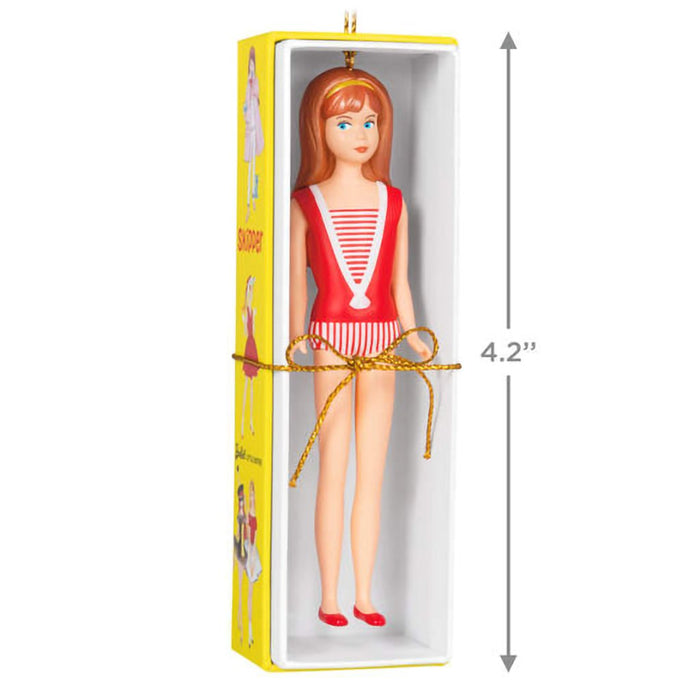 Hallmark : 2024 Keepsake Ornament Barbie™ 60th Anniversary Barbie's Little Sister, Skipper™ (32) - Hallmark : 2024 Keepsake Ornament Barbie™ 60th Anniversary Barbie's Little Sister, Skipper™ (32)