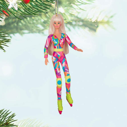 Hallmark : 2024 Keepsake Ornament Barbie™ Hot Skatin' Barbie™ (156) - Hallmark : 2024 Keepsake Ornament Barbie™ Hot Skatin' Barbie™ (156)