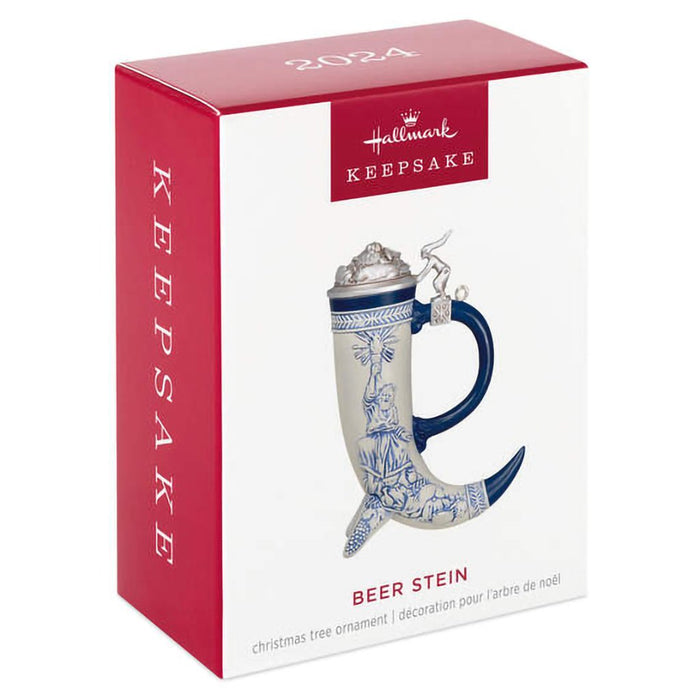 Hallmark : 2024 Keepsake Ornament Beer Stein (40) - Hallmark : 2024 Keepsake Ornament Beer Stein (40)