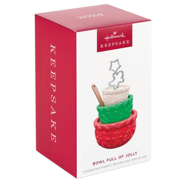 Hallmark : 2024 Keepsake Ornament Bowl Full of Jolly (47) - Hallmark : 2024 Keepsake Ornament Bowl Full of Jolly (47)