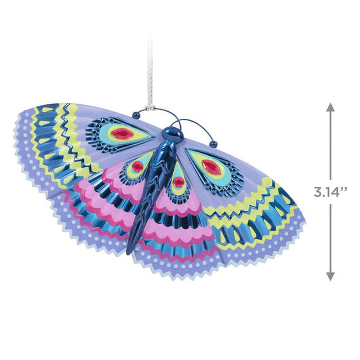 Hallmark : 2024 Keepsake Ornament Brilliant Butterflies (48) - Hallmark : 2024 Keepsake Ornament Brilliant Butterflies (48)