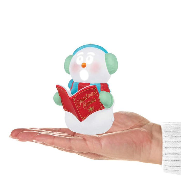 Hallmark : 2024 Keepsake Ornament Caroling Snowman Musical Ornament With Light (54) - Hallmark : 2024 Keepsake Ornament Caroling Snowman Musical Ornament With Light (54)