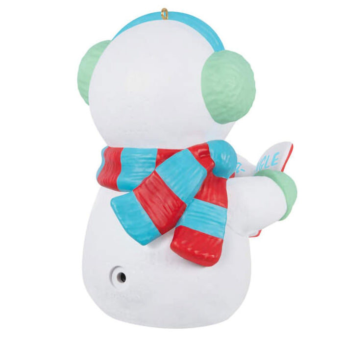 Hallmark : 2024 Keepsake Ornament Caroling Snowman Musical Ornament With Light (54) - Hallmark : 2024 Keepsake Ornament Caroling Snowman Musical Ornament With Light (54)