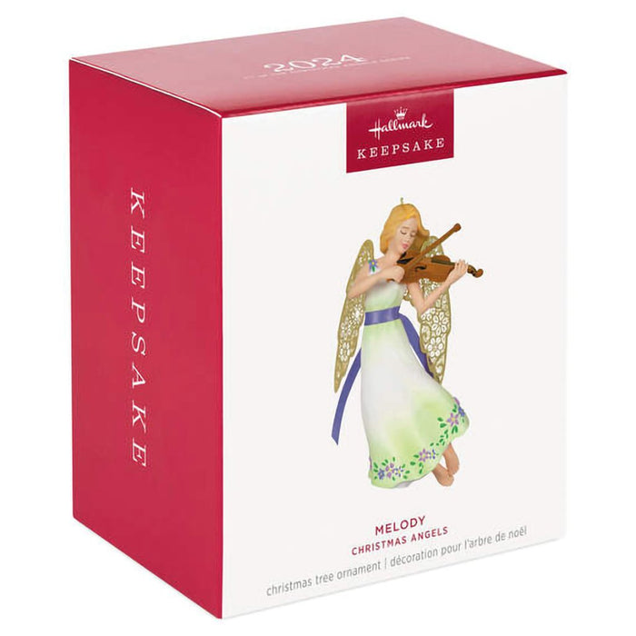 Hallmark : 2024 Keepsake Ornament Christmas Angels Melody (192) - Hallmark : 2024 Keepsake Ornament Christmas Angels Melody (192)