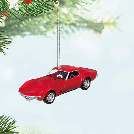 Hallmark : 2024 Keepsake Ornament Classic American Cars 1968 Chevrolet® Corvette® L88 2024 Metal (2) - Hallmark : 2024 Keepsake Ornament Classic American Cars 1968 Chevrolet® Corvette® L88 2024 Metal (2)