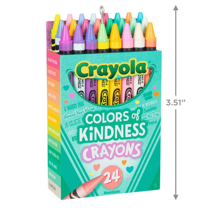 Hallmark : 2024 Keepsake Ornament Crayola® Colors of Kindness (69) - Hallmark : 2024 Keepsake Ornament Crayola® Colors of Kindness (69)