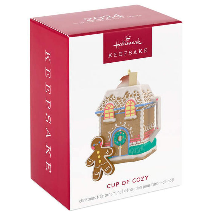 Hallmark : 2024 Keepsake Ornament Cup of Cozy Porcelain (79) - Hallmark : 2024 Keepsake Ornament Cup of Cozy Porcelain (79)