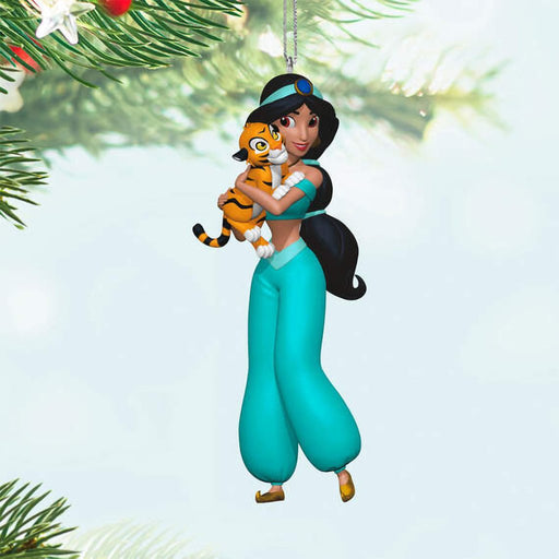 Hallmark : 2024 Keepsake Ornament Disney Aladdin Jasmine and Rajah (165) - Hallmark : 2024 Keepsake Ornament Disney Aladdin Jasmine and Rajah (165)