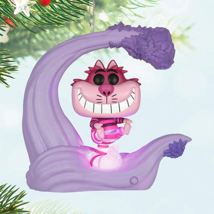 Hallmark : 2024 Keepsake Ornament Disney Alice in Wonderland Cheshire Cat Funko POP!® With Light (58) - Hallmark : 2024 Keepsake Ornament Disney Alice in Wonderland Cheshire Cat Funko POP!® With Light (58)