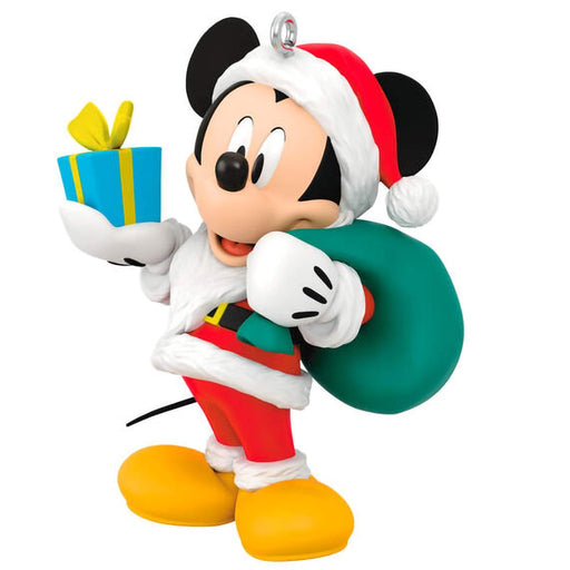 Hallmark : 2024 Keepsake Ornament Disney All About Mickey! Santa Mickey (279) - Hallmark : 2024 Keepsake Ornament Disney All About Mickey! Santa Mickey (279)
