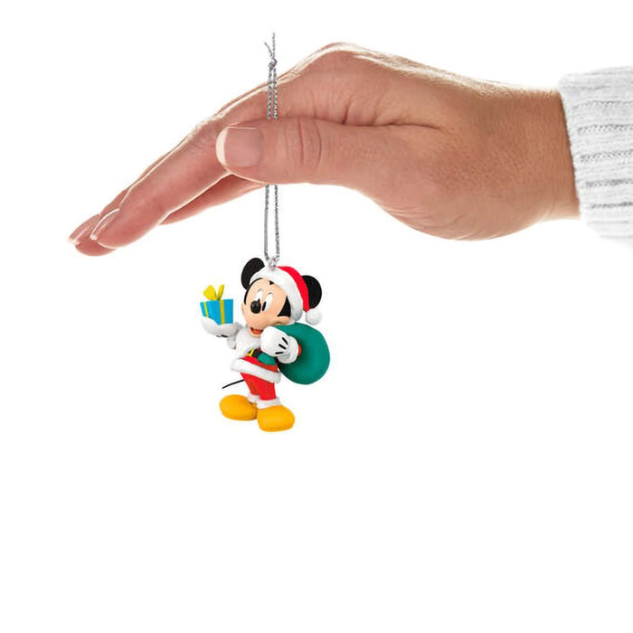 Hallmark : 2024 Keepsake Ornament Disney All About Mickey! Santa Mickey (279) - Hallmark : 2024 Keepsake Ornament Disney All About Mickey! Santa Mickey (279)