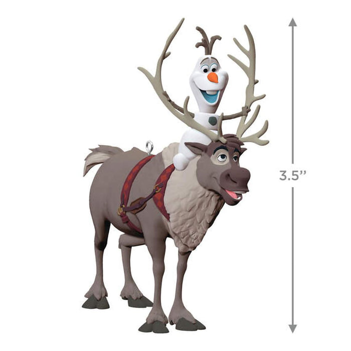 Hallmark : 2024 Keepsake Ornament Disney Frozen Olaf and Sven (230) - Hallmark : 2024 Keepsake Ornament Disney Frozen Olaf and Sven (230)