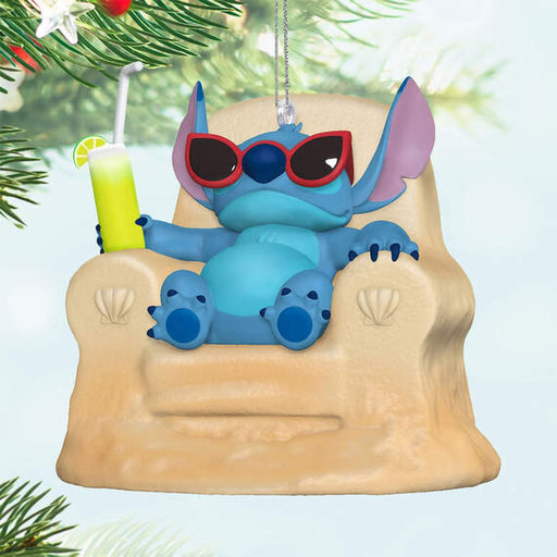 Hallmark : 2024 Keepsake Ornament Disney Lilo & Stitch Sun-Kissed Stitch (318) - Hallmark : 2024 Keepsake Ornament Disney Lilo & Stitch Sun-Kissed Stitch (318)