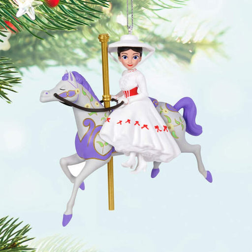 Hallmark : 2024 Keepsake Ornament Disney Mary Poppins 60th Anniversary A Practically Perfect Carousel Ride (9) - Hallmark : 2024 Keepsake Ornament Disney Mary Poppins 60th Anniversary A Practically Perfect Carousel Ride (9)