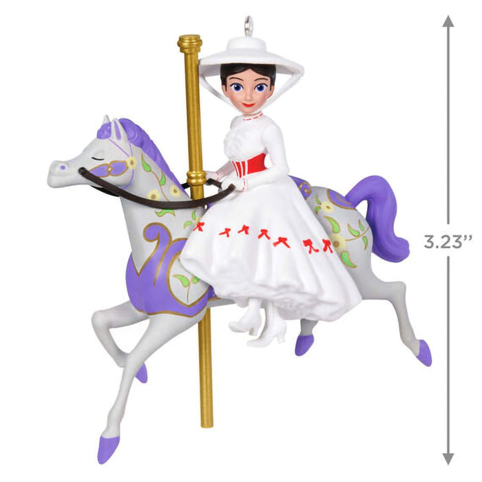 Hallmark : 2024 Keepsake Ornament Disney Mary Poppins 60th Anniversary A Practically Perfect Carousel Ride (9) - Hallmark : 2024 Keepsake Ornament Disney Mary Poppins 60th Anniversary A Practically Perfect Carousel Ride (9)