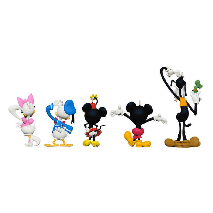 Hallmark : 2024 Keepsake Ornament Disney Mickey and Friends Forever Friends , Set of 5 (112) - Hallmark : 2024 Keepsake Ornament Disney Mickey and Friends Forever Friends , Set of 5 (112)