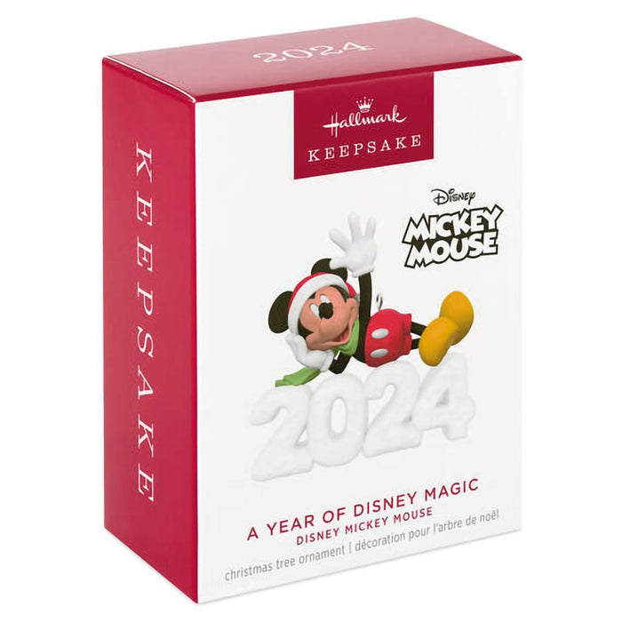 Hallmark : 2024 Keepsake Ornament Disney Mickey Mouse A Year of Disney Magic (13) - Hallmark : 2024 Keepsake Ornament Disney Mickey Mouse A Year of Disney Magic (13)