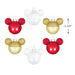 Hallmark : 2024 Keepsake Ornament Disney Mickey Mouse Glass, Set of 6 (195) - Hallmark : 2024 Keepsake Ornament Disney Mickey Mouse Glass, Set of 6 (195)