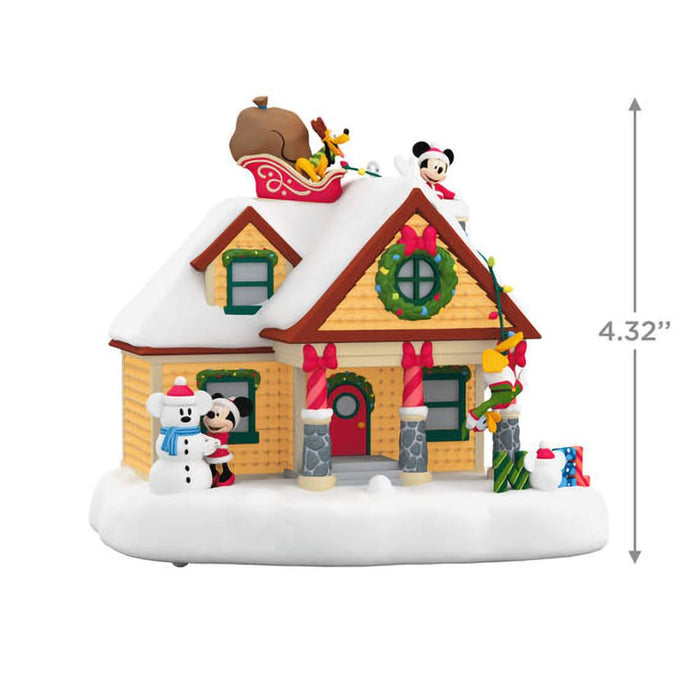 Hallmark : 2024 Keepsake Ornament Disney Mickey Mouse The Merriest House in Town Musical With Light (((( NEED CODE)))) - Hallmark : 2024 Keepsake Ornament Disney Mickey Mouse The Merriest House in Town Musical With Light (((( NEED CODE))))