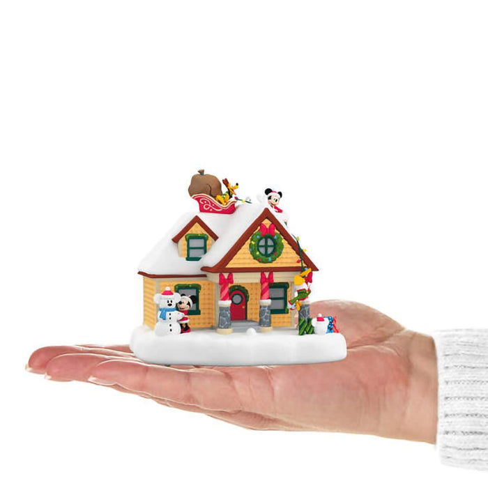 Hallmark : 2024 Keepsake Ornament Disney Mickey Mouse The Merriest House in Town Musical With Light (((( NEED CODE)))) - Hallmark : 2024 Keepsake Ornament Disney Mickey Mouse The Merriest House in Town Musical With Light (((( NEED CODE))))