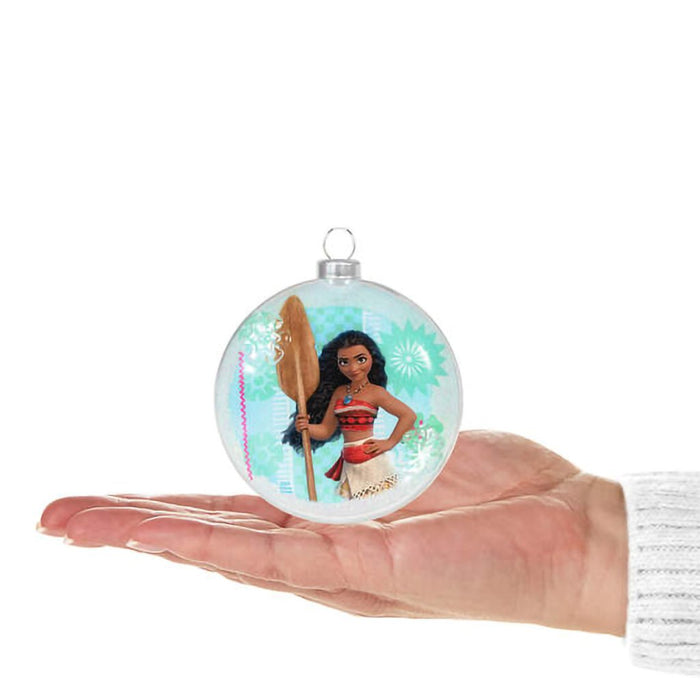 Hallmark : 2024 Keepsake Ornament Disney Moana of Motunui Glass (202) - Hallmark : 2024 Keepsake Ornament Disney Moana of Motunui Glass (202)