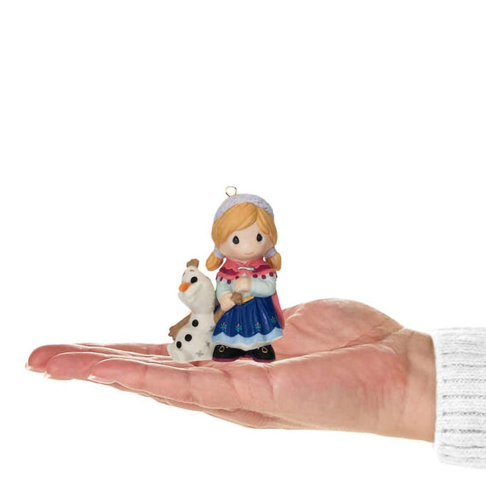 Hallmark : 2024 Keepsake Ornament Disney Precious Moments Frozen Anna and Olaf Porcelain (23) - Hallmark : 2024 Keepsake Ornament Disney Precious Moments Frozen Anna and Olaf Porcelain (23)