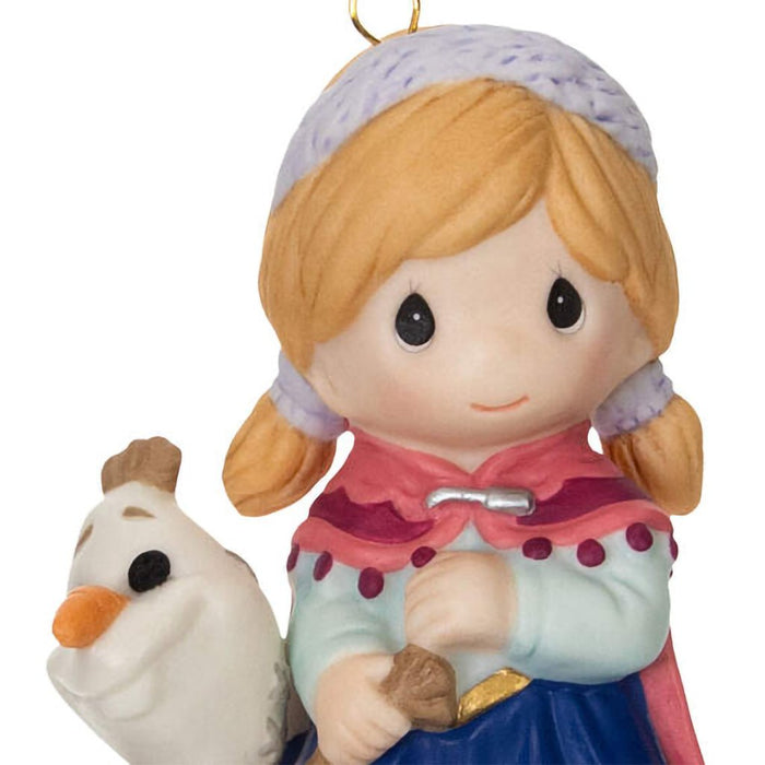 Hallmark : 2024 Keepsake Ornament Disney Precious Moments Frozen Anna and Olaf Porcelain (23) - Hallmark : 2024 Keepsake Ornament Disney Precious Moments Frozen Anna and Olaf Porcelain (23)