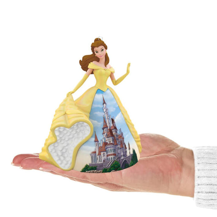 Hallmark : 2024 Keepsake Ornament Disney Princess Celebration Belle Porcelain (41) - Hallmark : 2024 Keepsake Ornament Disney Princess Celebration Belle Porcelain (41)