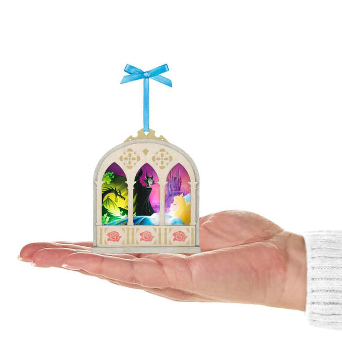 Hallmark : 2024 Keepsake Ornament Disney Sleeping Beauty 65th Anniversary Papercraft With Light (92) - Hallmark : 2024 Keepsake Ornament Disney Sleeping Beauty 65th Anniversary Papercraft With Light (92)