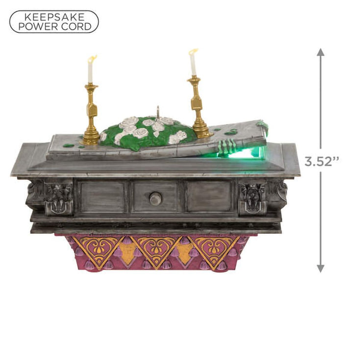 Hallmark : 2024 Keepsake Ornament Disney The Haunted Mansion Collection The Coffin in the Conservatory With Light and Sound (332) - Hallmark : 2024 Keepsake Ornament Disney The Haunted Mansion Collection The Coffin in the Conservatory With Light and Sound (332)