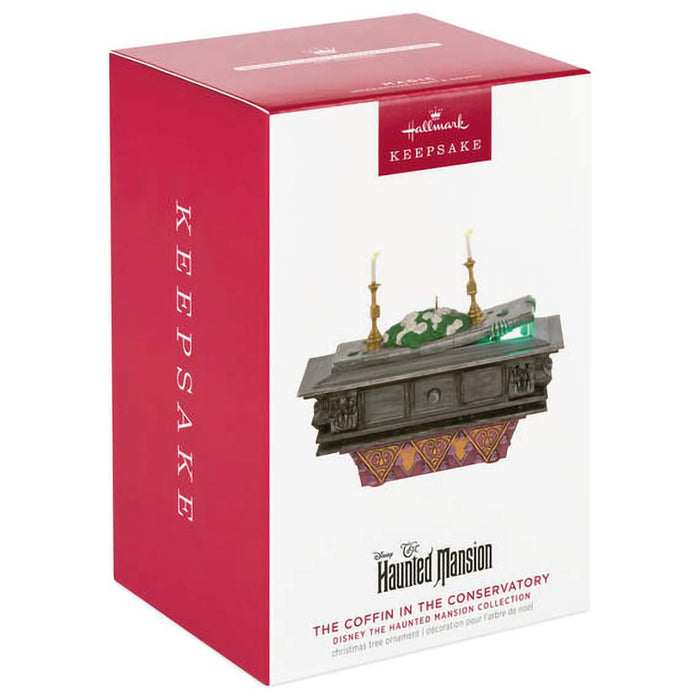 Hallmark : 2024 Keepsake Ornament Disney The Haunted Mansion Collection The Coffin in the Conservatory With Light and Sound (332) - Hallmark : 2024 Keepsake Ornament Disney The Haunted Mansion Collection The Coffin in the Conservatory With Light and Sound (332)