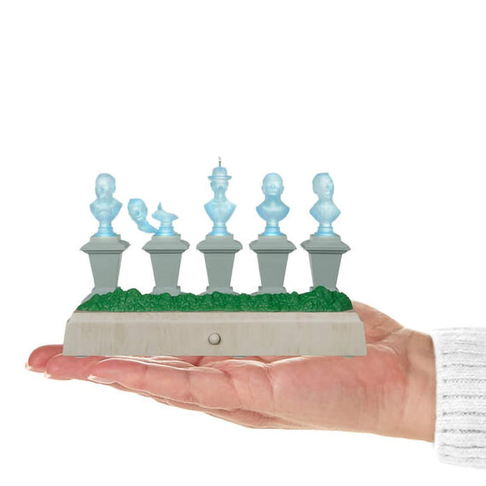 Hallmark : 2024 Keepsake Ornament Disney The Haunted Mansion Collection The Singing Busts With Light and Sound (343) - Hallmark : 2024 Keepsake Ornament Disney The Haunted Mansion Collection The Singing Busts With Light and Sound (343)