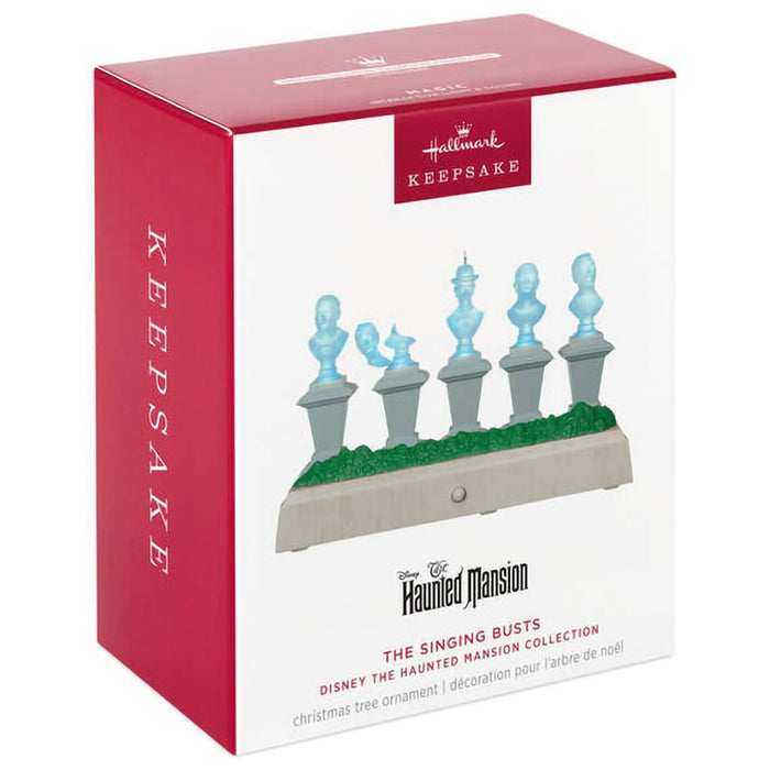 Hallmark : 2024 Keepsake Ornament Disney The Haunted Mansion Collection The Singing Busts With Light and Sound (343) - Hallmark : 2024 Keepsake Ornament Disney The Haunted Mansion Collection The Singing Busts With Light and Sound (343)