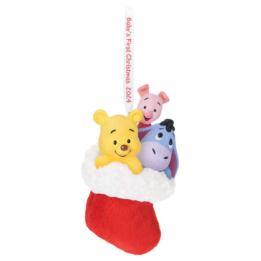 Hallmark : 2024 Keepsake Ornament Disney Winnie the Pooh A Snuggly First Christmas 2024 Ornament (77) - Hallmark : 2024 Keepsake Ornament Disney Winnie the Pooh A Snuggly First Christmas 2024 Ornament (77)