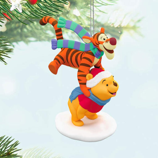 Hallmark : 2024 Keepsake Ornament Disney Winnie the Pooh Leapfrogging Friends (175) - Hallmark : 2024 Keepsake Ornament Disney Winnie the Pooh Leapfrogging Friends (175)