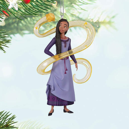 Hallmark : 2024 Keepsake Ornament Disney Wish Asha and Star (25) - Hallmark : 2024 Keepsake Ornament Disney Wish Asha and Star (25)