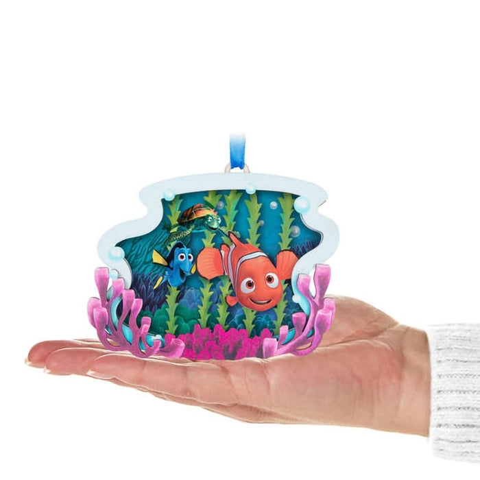 Hallmark : 2024 Keepsake Ornament Disney/Pixar Finding Nemo Totally Unforgettable Friends Papercraft (352) - Hallmark : 2024 Keepsake Ornament Disney/Pixar Finding Nemo Totally Unforgettable Friends Papercraft (352)