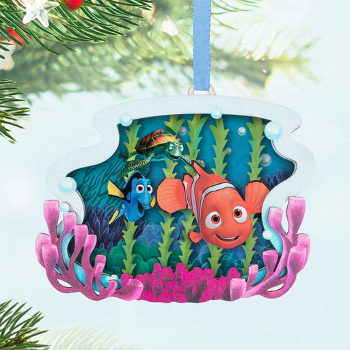 Hallmark : 2024 Keepsake Ornament Disney/Pixar Finding Nemo Totally Unforgettable Friends Papercraft (352) - Hallmark : 2024 Keepsake Ornament Disney/Pixar Finding Nemo Totally Unforgettable Friends Papercraft (352)